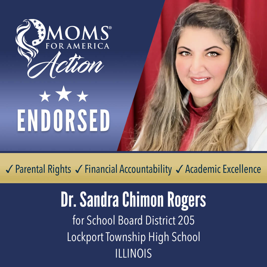Dr. Sandra Chimon Rogers School Board District 205 Lockport Township High School Illinois MFA Action Endorsements