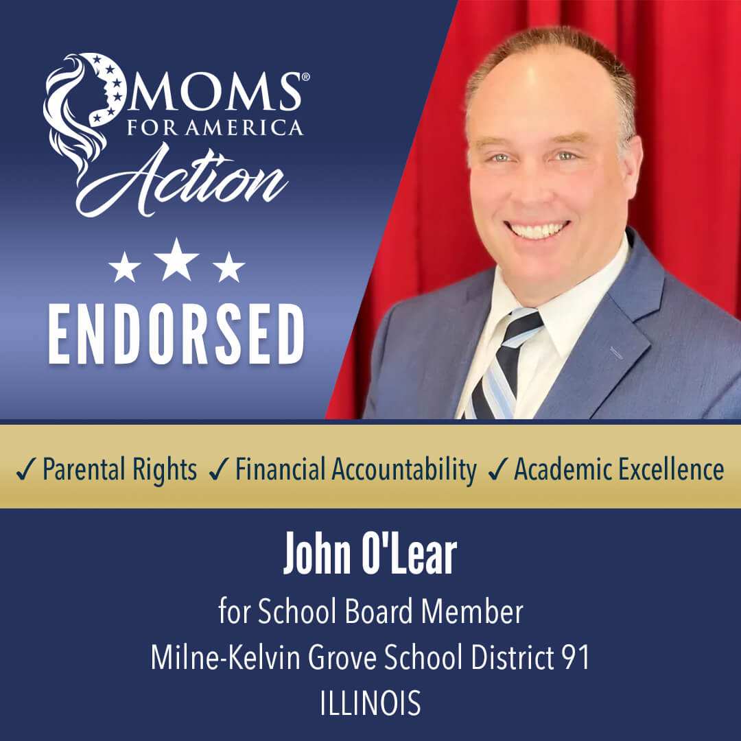 John O'Lear     School Board Member     Milne-Kelvin Grove School District 91 Illinois MFA Action Endorsements
