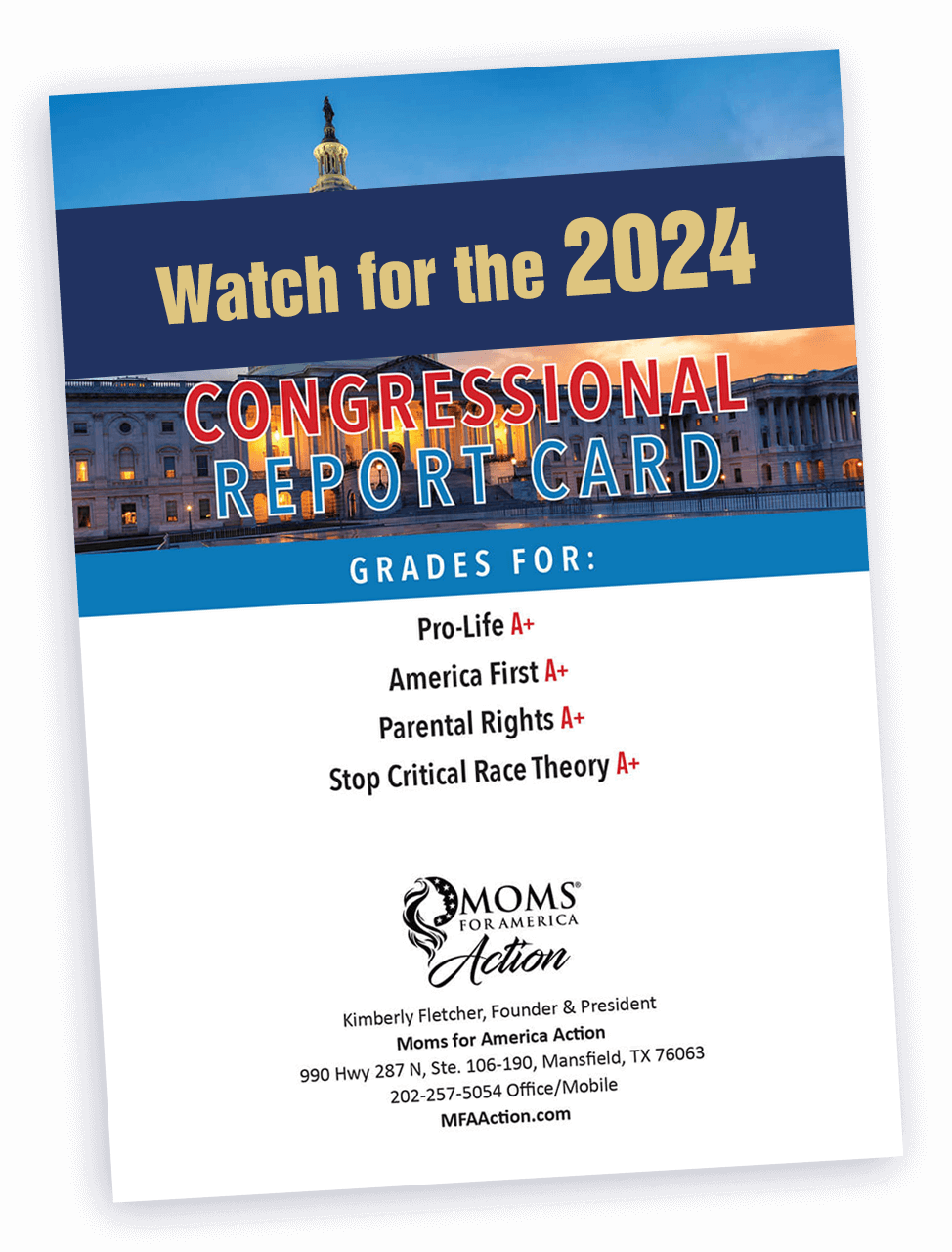 2024 Congressional Report Card Coming Soon!