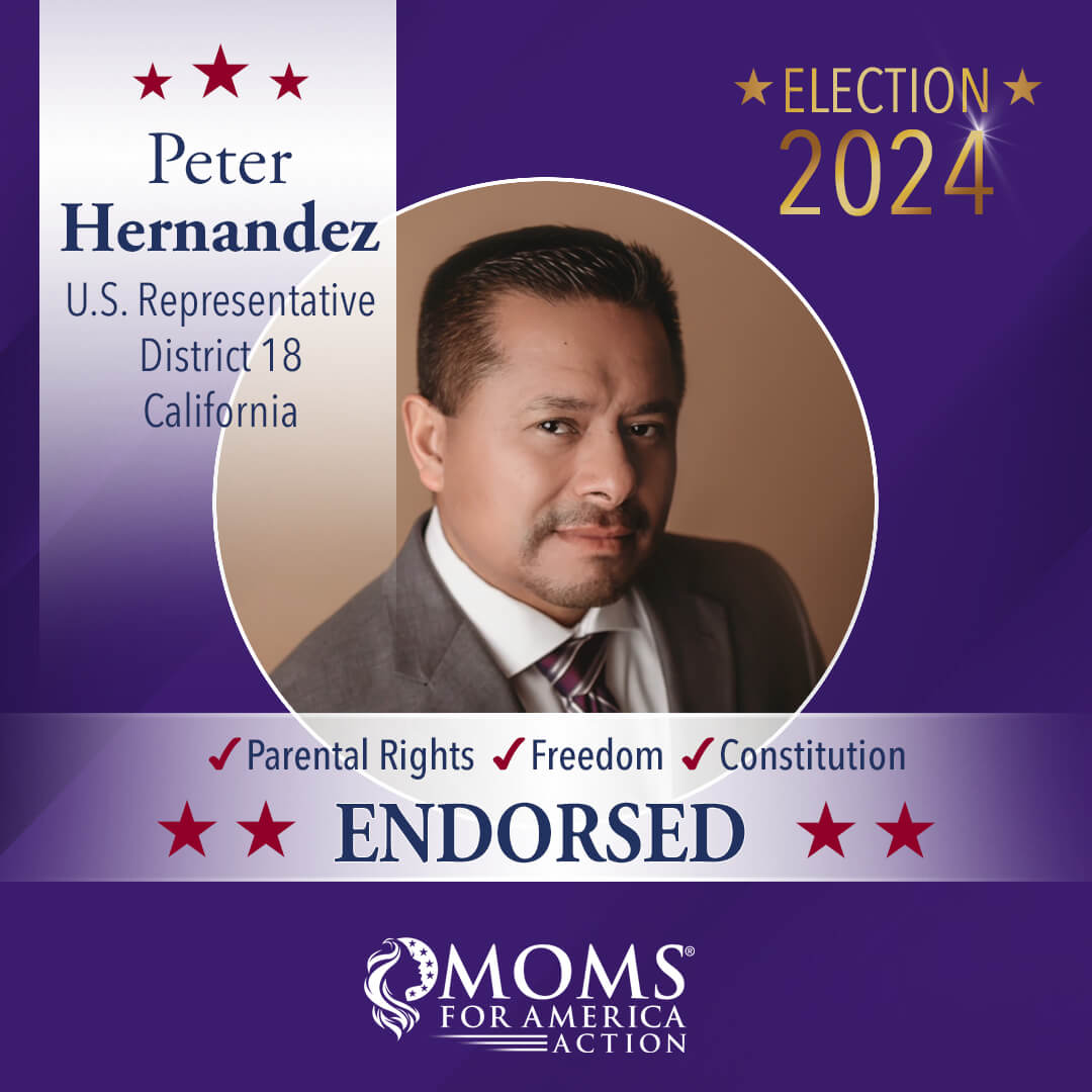Peter Hernandez U.S. Representative District 18 California - MFA Action Endorsements