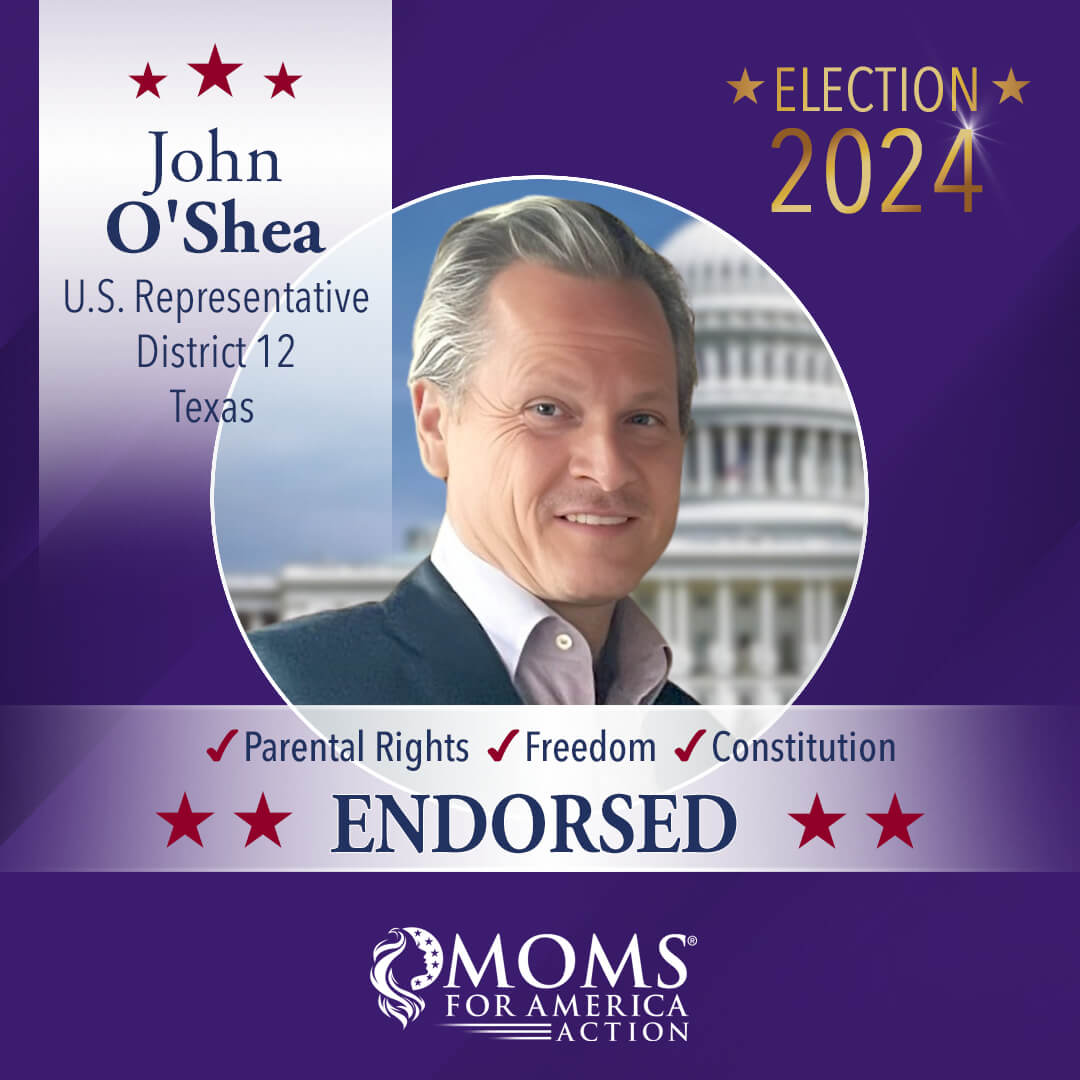 John O'Shea U.S. Representative District 12 Texas                             - MFA Action Endorsements