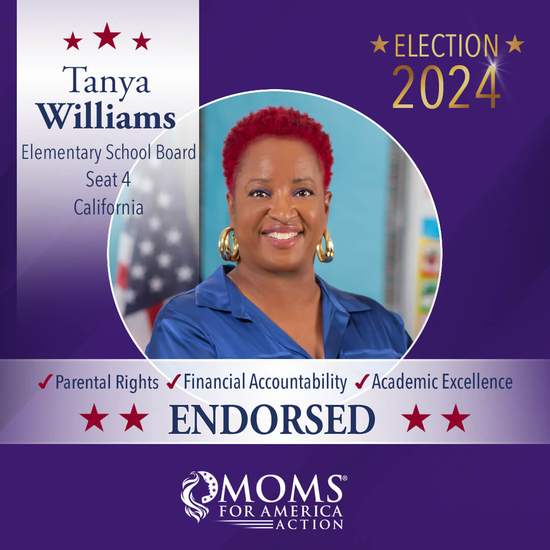 Tanya Williams Elementary School Board Seat 4 California - MFA Action Endorsements
