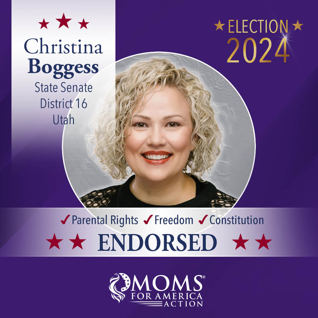 Christina Boggess State Senate District 16 Utah - MFA Action Endorsements
