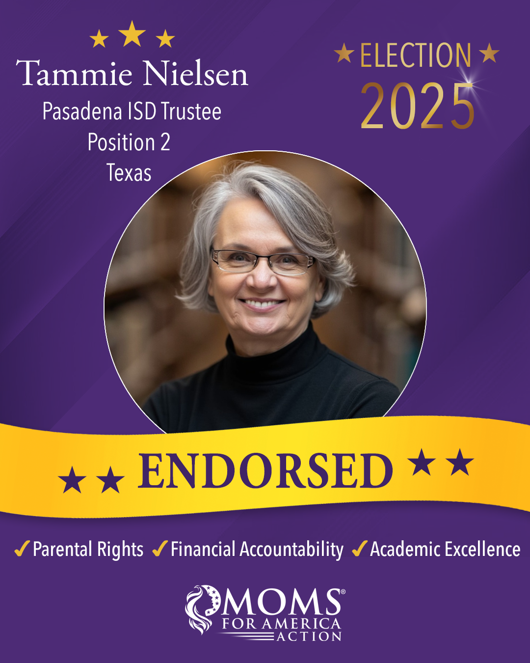 Tammie Nielsen-2025 Endorsement-1080x1350