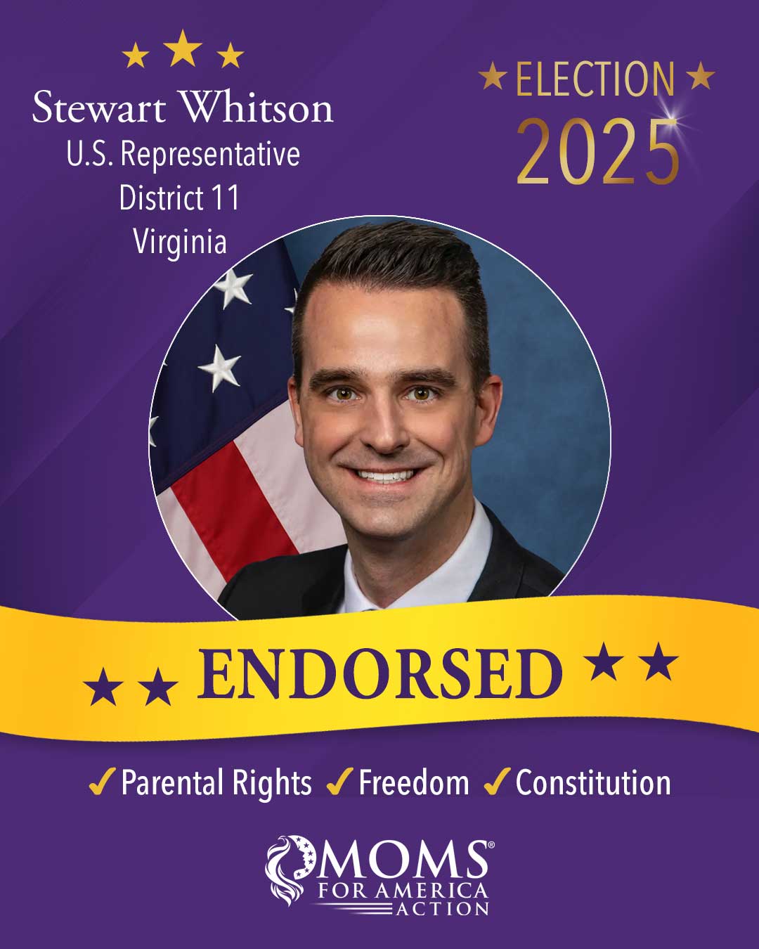 Stewart Whitson - U.S. Representative District 11 - Virginia